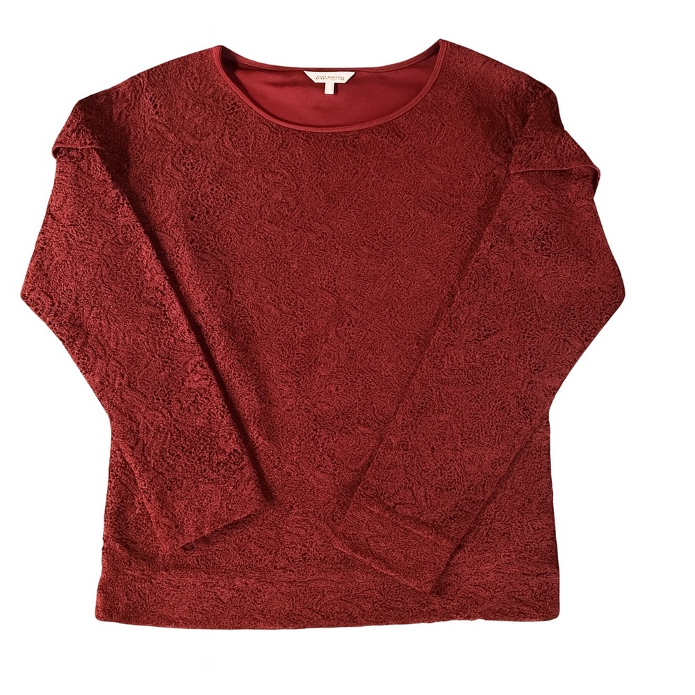 🍷 Juicy Couture Lace Top – Size L 💕